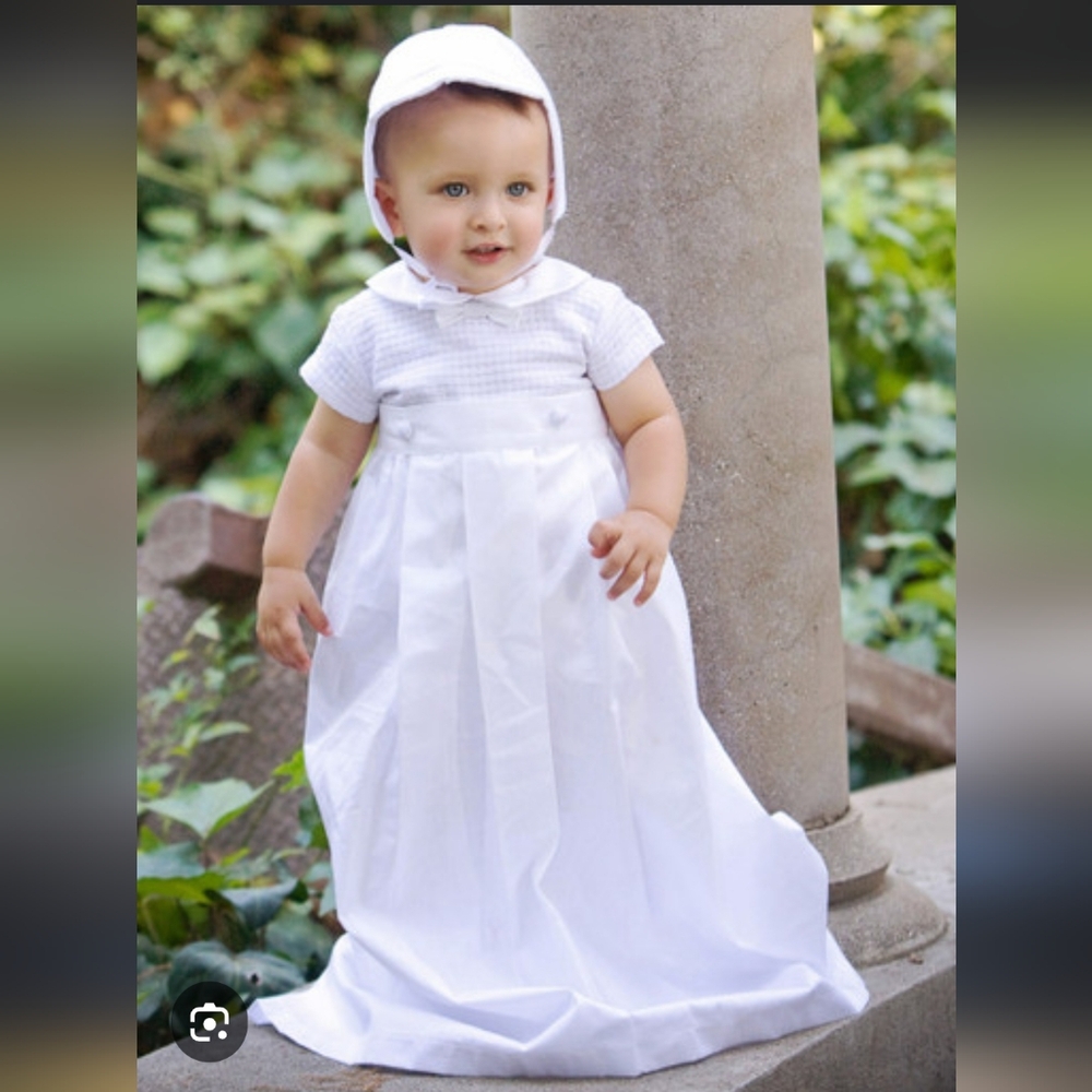 3-6m Boy Christening Baptism